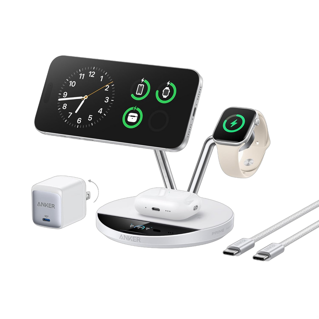Prime Wireless Charging Station (3-in-1, MagGo, AirCool, Dock Stand)